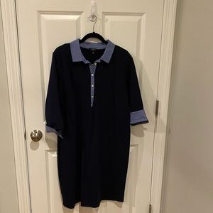 NWT 1x petite Talbots cotton dress